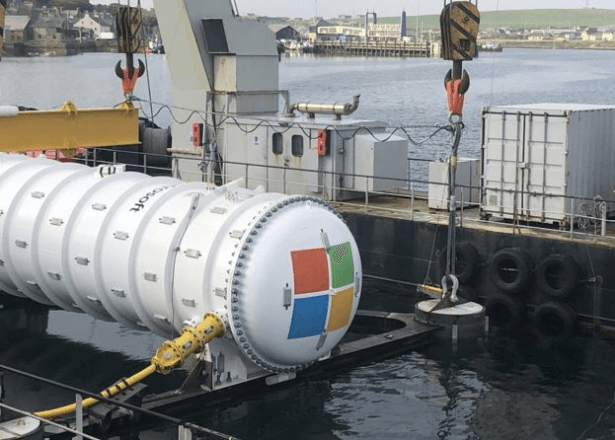 Microsoft está probando hundir sus centros de datos para mantenerlos fríos