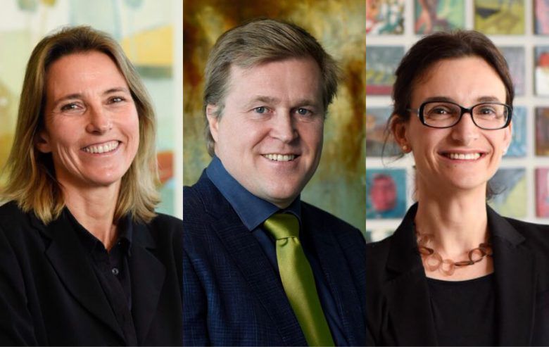 Nuevos directores de ICARE 2018 Agathe Porte, Susana Claro y Holger Paulmann